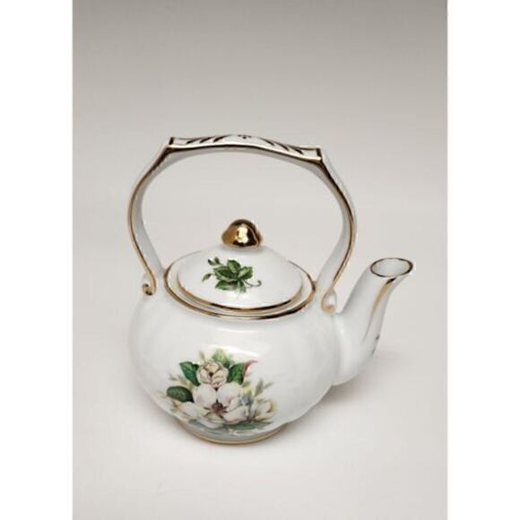 Fielder Keepsakes by LusterWare Charleston SC Mini Teapot  Teapot Fixed … - Picture 2 of 10